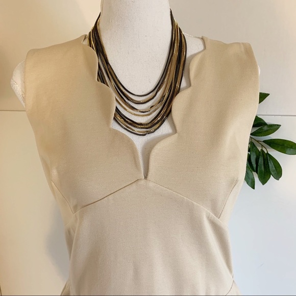 Love ady Dress! Size XL Beautiful! Cream Sexy - Picture 4 of 6